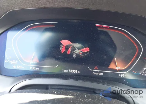 2021 BMW 330I z USA, uszkodzony, nr VIN 3MW5R1J03M8B92412